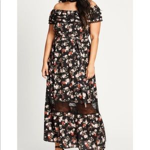City chic Free love maxi dress NWT size M - 18US